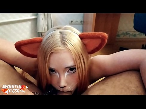 ❤️ Kitsune waxay liqaysaa dick oo afkeeda ku dhufatey ❌  annaga %so.hentai-ita.ru ☑